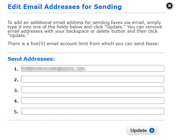 Metrofax Email Addresses