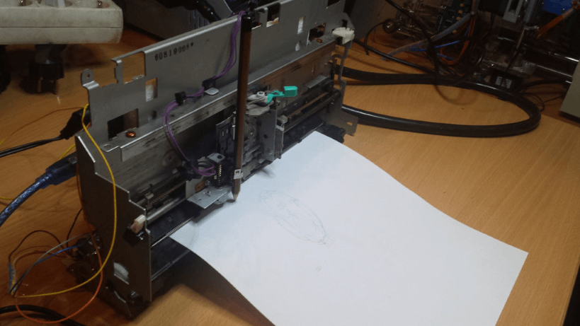 Plotter From Fax Machine
