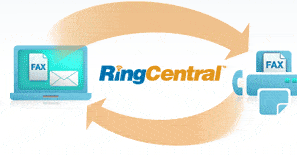 Logo of RingCentral Fax
