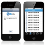 Sfax' app on iPhone